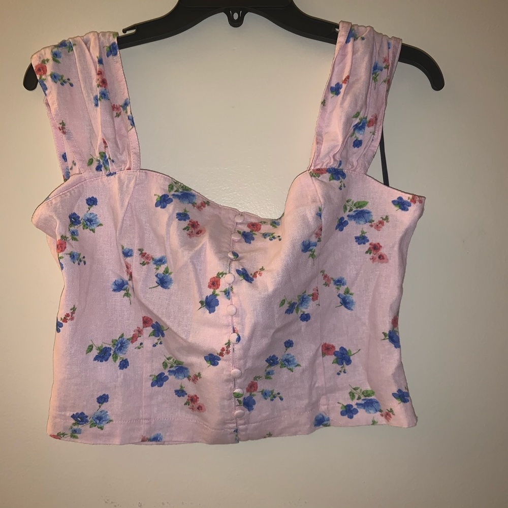 New w/ tags Forever 21 crop top juniors large